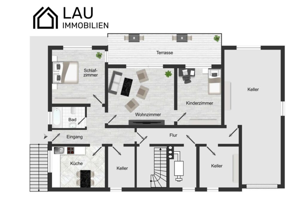 Einliegerwohnung / Keller