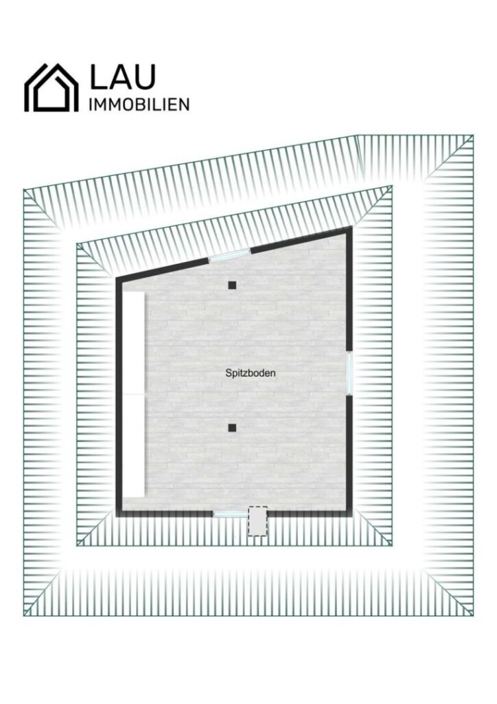 Grundriss Spitzboden